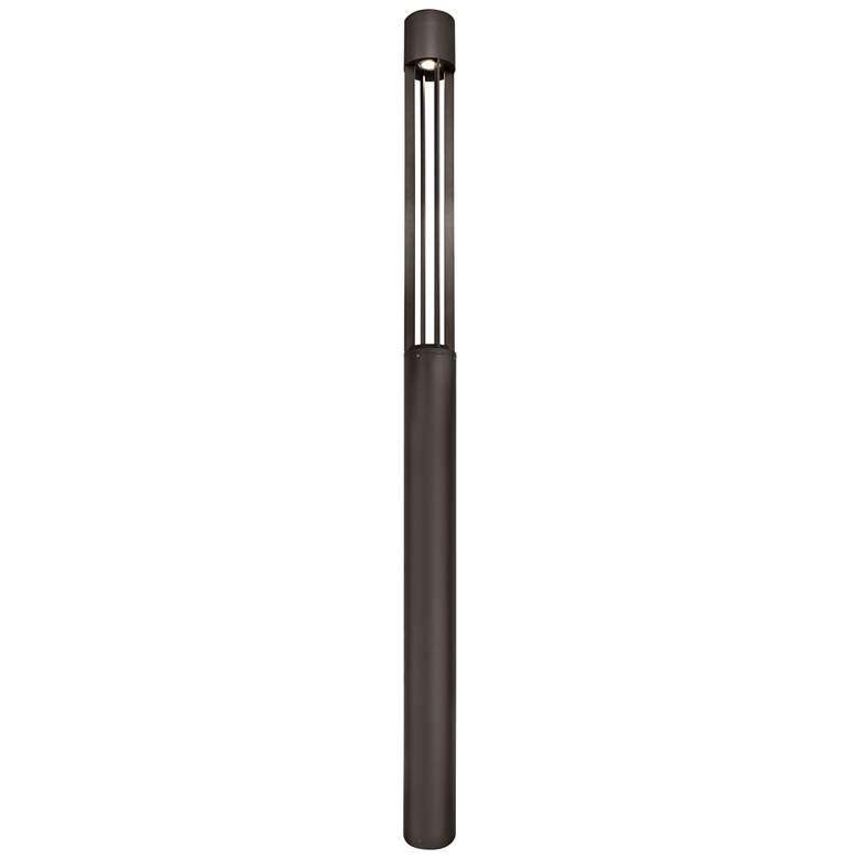 Image 1 Turbo 149 3/4" High Bronze LED Outdoor Column Light
