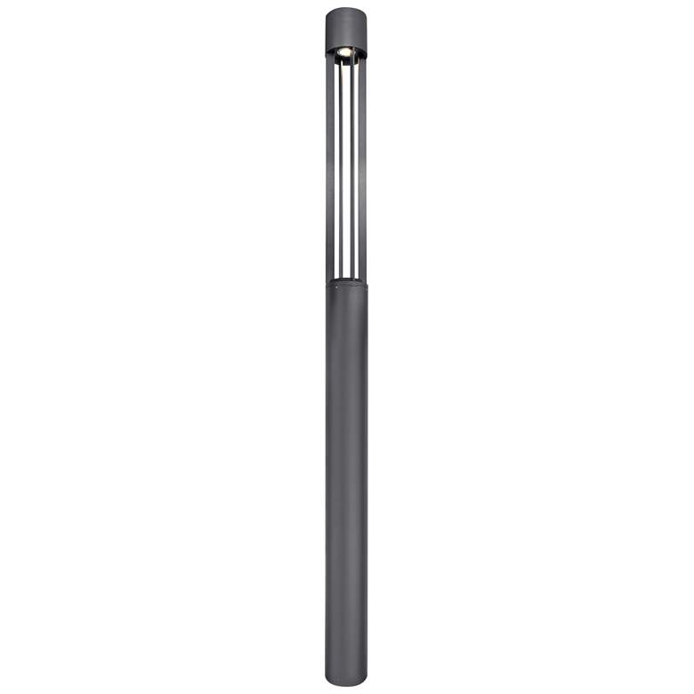 Image 1 Turbo 149 3/4" High Charcoal LED Outdoor Column Light