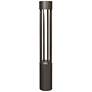 1_Turbo 41" High Black LED Landscape Bollard Light