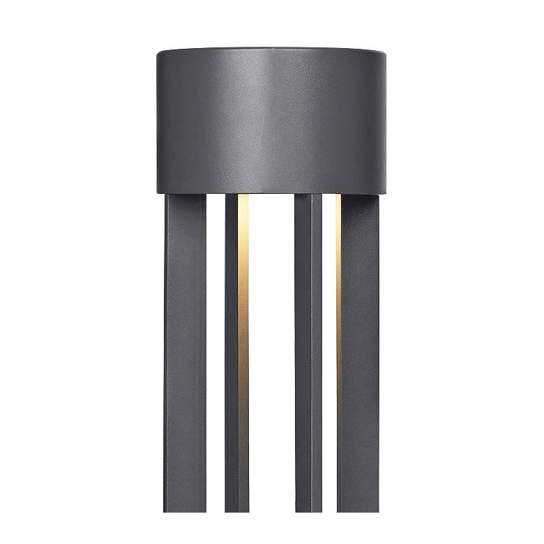 Image 2 Turbo 41 inch High Charcoal LED Landscape Bollard Light more views