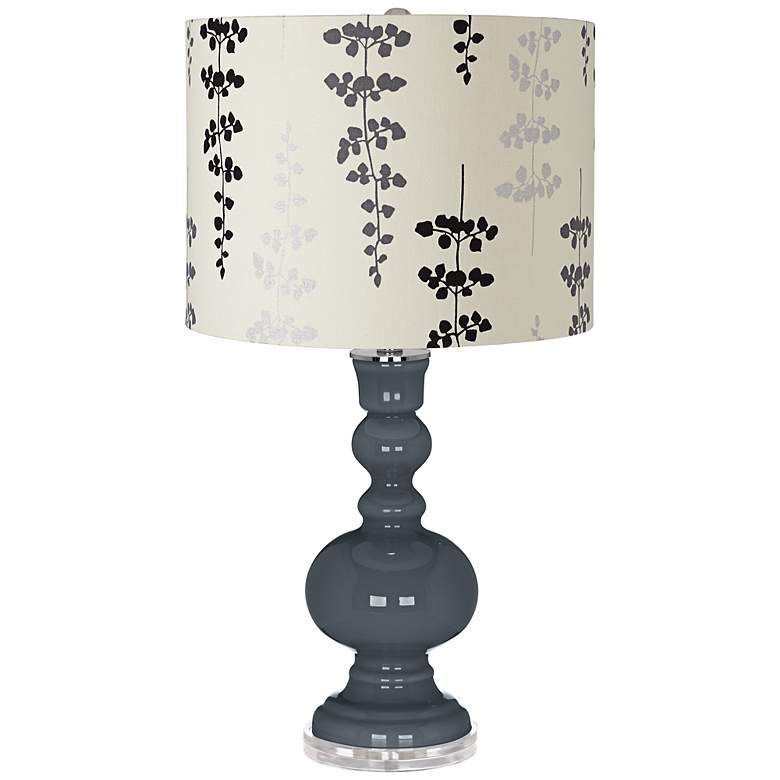 Image 1 Turbulence Branches Drum Shade Apothecary Table Lamp