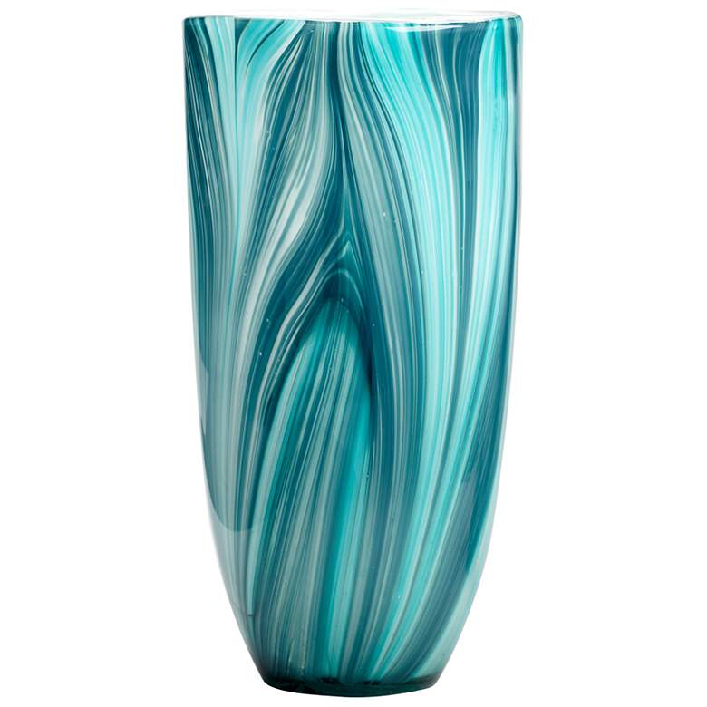 Image 1 Turin 12" High Large Modern Glass Vase
