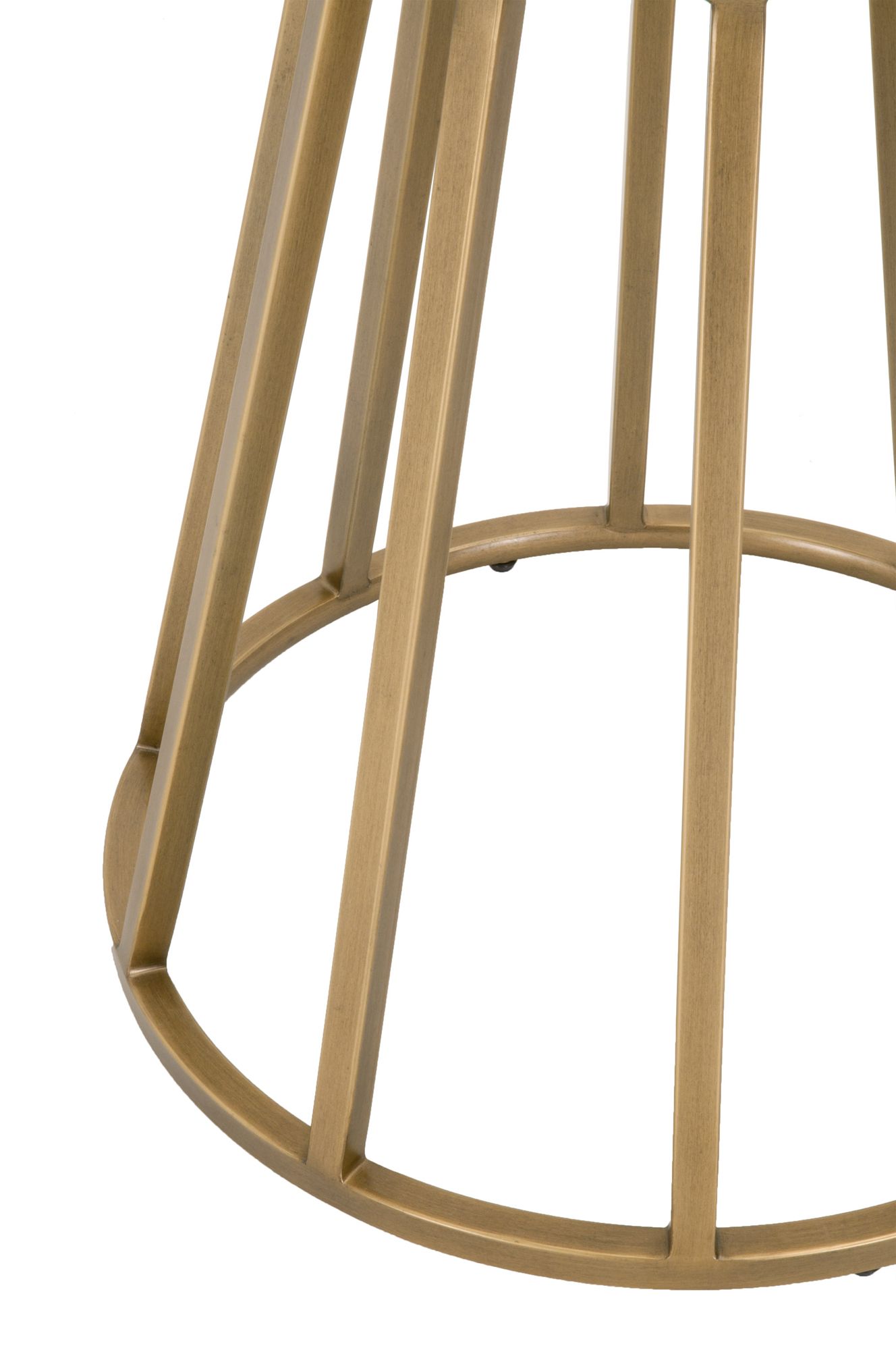 Image 4 Turino Round Dining Table Base, Brushed Gold more views