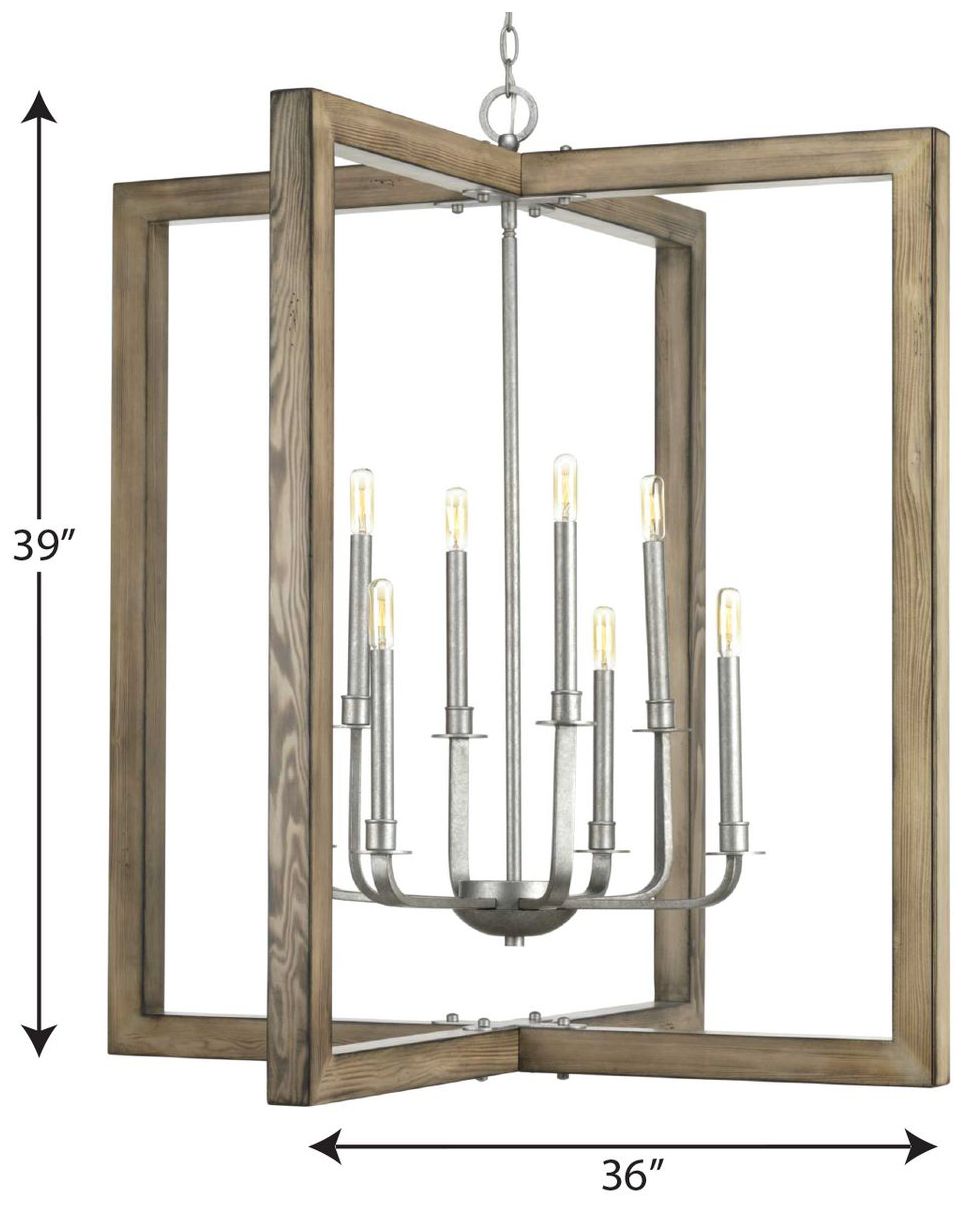 Turnbury Collection 8-Light Galvanized