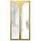 Turner Gold Mirror - Resin Frame - Glass Beveled Mirror