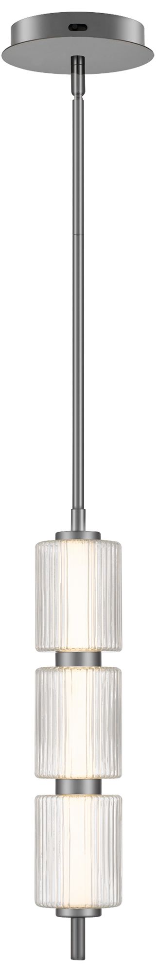 Thumbnail3 of Turner Integrated LED Black Chrome Mini Pendant Light with CCT Switch more views
