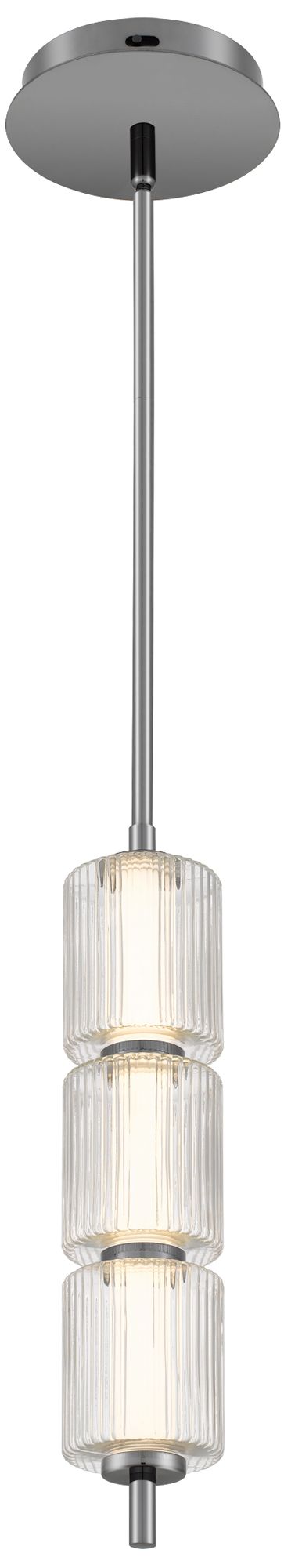 Thumbnail4 of Turner Integrated LED Black Chrome Mini Pendant Light with CCT Switch more views