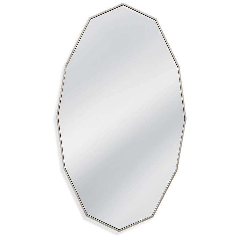 Image 1 Turning Leaf 30"H Modern Styled Wall Mirror