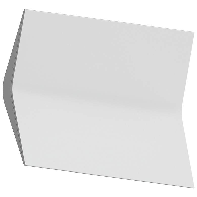 Image 2 Turo 6.5" High Medium Satin White Wall Sconce
