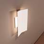 7_Turo 6.5" High Medium Satin White Wall Sconce more views