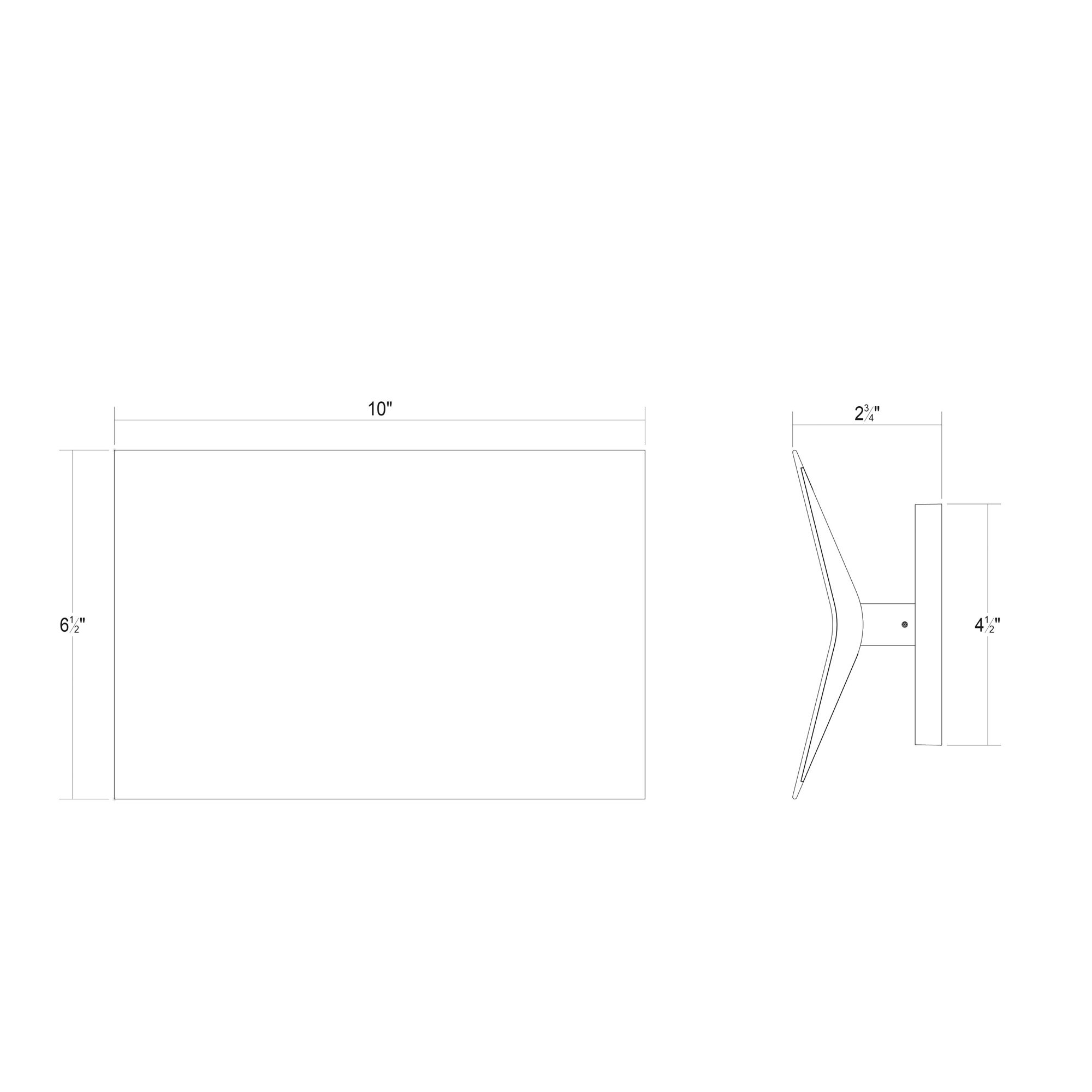 Turo 6.5" High Medium Satin White Wall Sconce