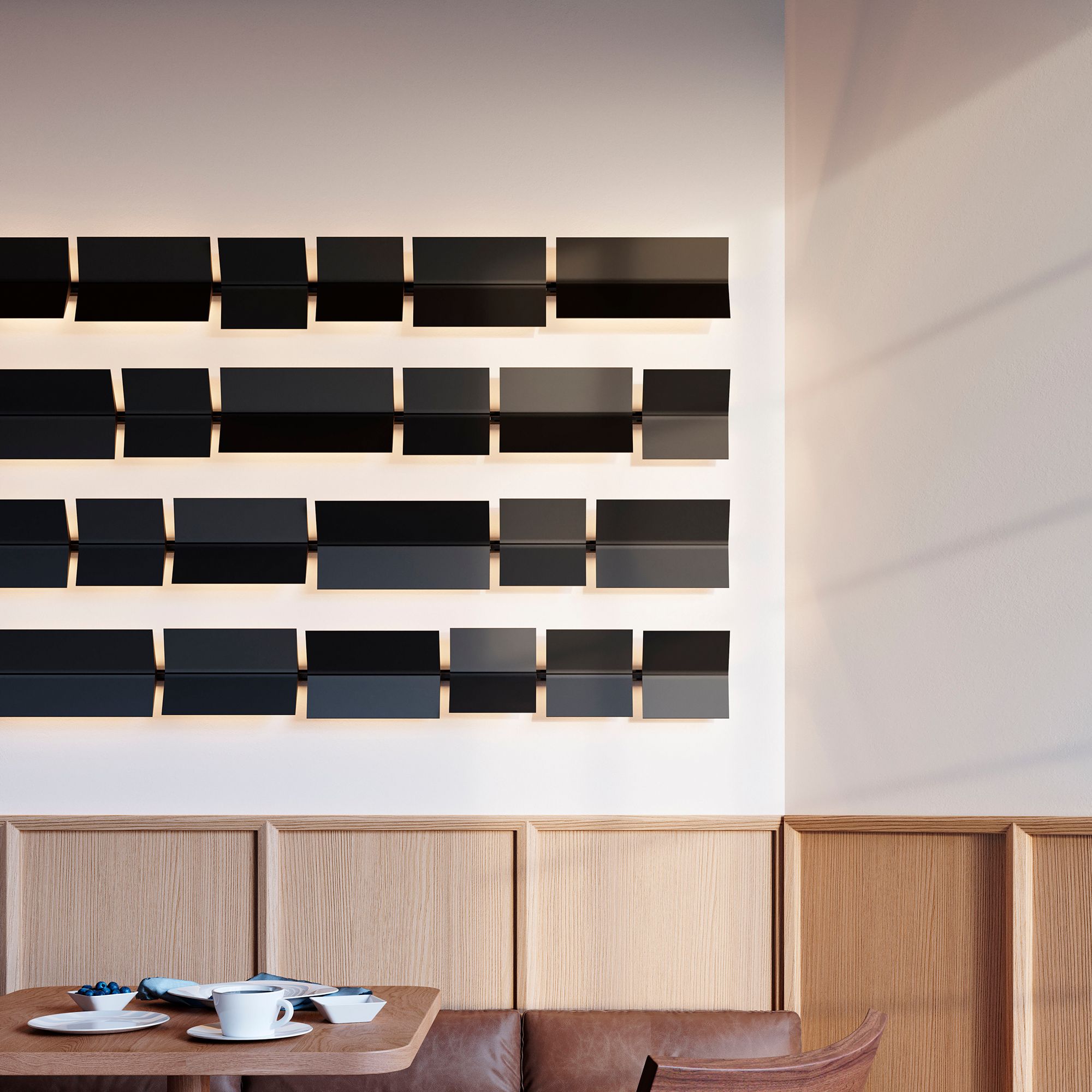 Image 3 Turo 6.5" High Satin Black Wall Sconce Kit more views