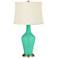 Turquoise Anya Designer Table Lamp by Color Plus