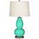 Turquoise Double Gourd Table Lamp