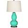 Turquoise Double Gourd Table Lamp