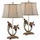 Turtle Tree Branch Table Lamps Set of 2