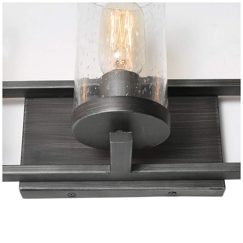 Image 4 Tury 3-Light 24.2" Wide Antique Silver Bath Light more views