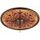 Tuscan Fire 24" Wide Bronze Finish Ceiling Medallion