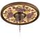 Tuscan Grapes 16" Wide Bronze Finish Ceiling Medallion