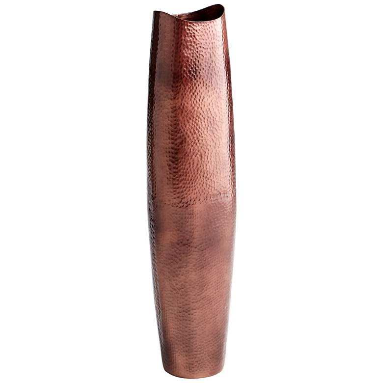 Image 1 Tuscany Large 39" High Antique Copper Floor Vase