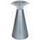 Tut Chi 8"H Silver Cordless LED Accent Table Lamp