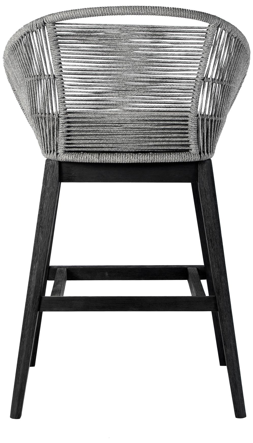 Image 5 Tutti Frutti Indoor Outdoor Bar Height Bar Stool in Wood with Rope more views