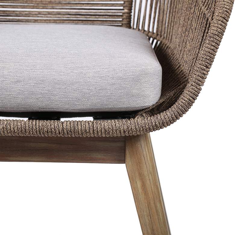 Image 3 Tutti Frutti Truffle Rope Eucalyptus Outdoor Dining Chair more views