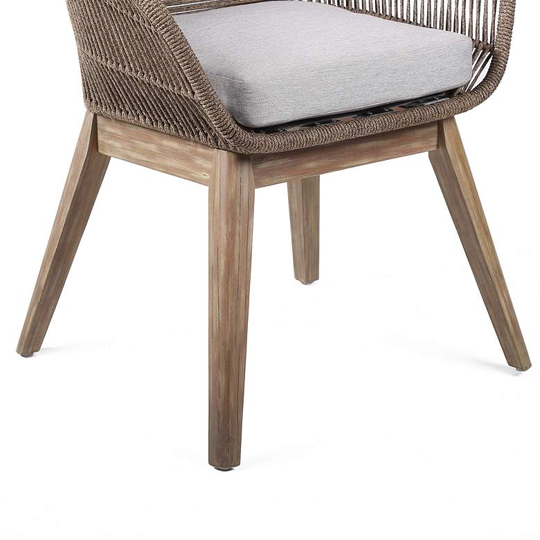 Image 4 Tutti Frutti Truffle Rope Eucalyptus Outdoor Dining Chair more views