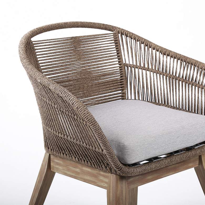 Image 7 Tutti Frutti Truffle Rope Eucalyptus Outdoor Dining Chair more views