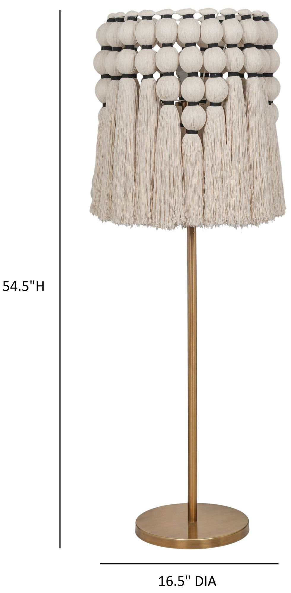 Image 6 Tutu Natural Floor Lamp more views