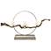 Twig and Iron Ring 23 1/2" Wide Candle Holder