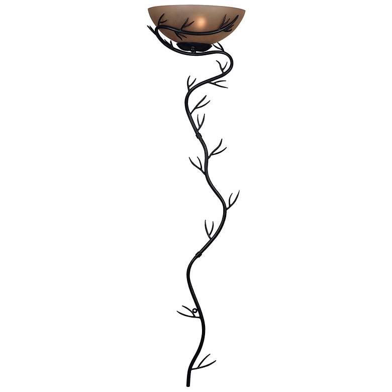 Image 1 Twig Bronze 52 inch High Plug-in Wallchiere Light