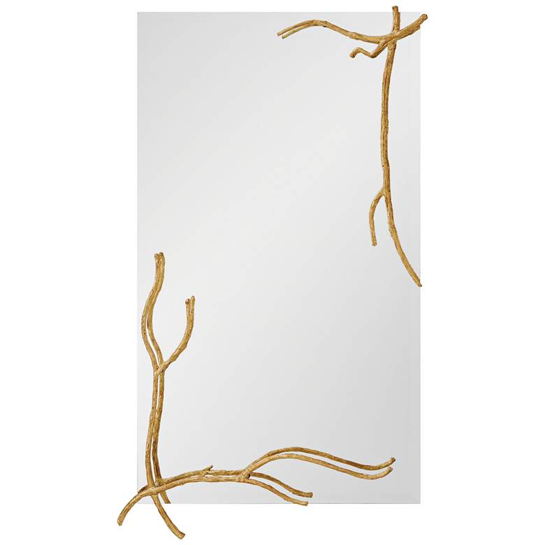 Image 1 Twig Gold Leaf 31 inch x 52 inch Wall Mirror