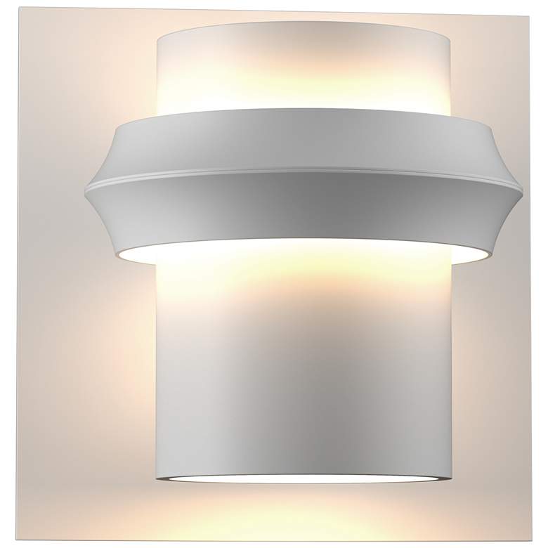 Image 1 Twilight 11.1" High Large Coastal White Dark Sky Outdoor Sconce