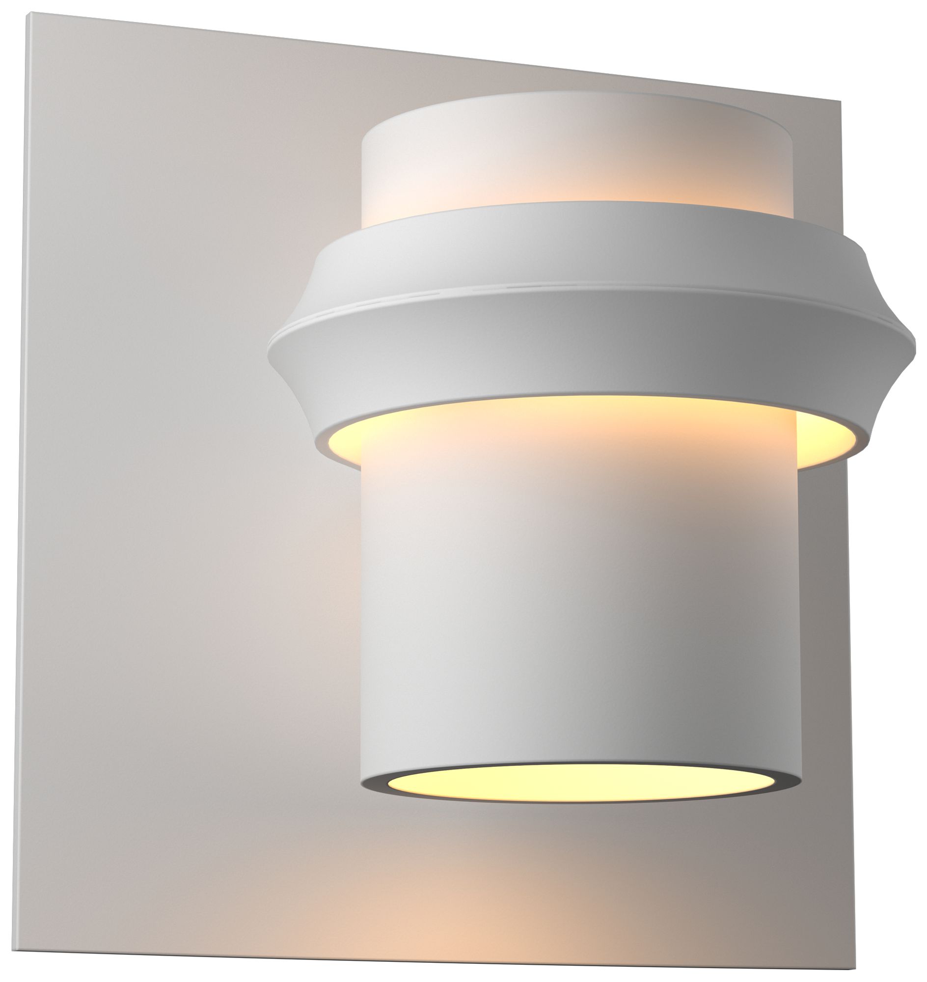 Twilight 6.9"H Small Coastal White Dark Sky Outdoor Sconce Made to Order