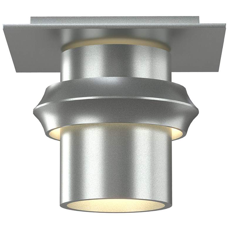 Image 1 Twilight 6" Wide Vintage Platinum Flush Mount