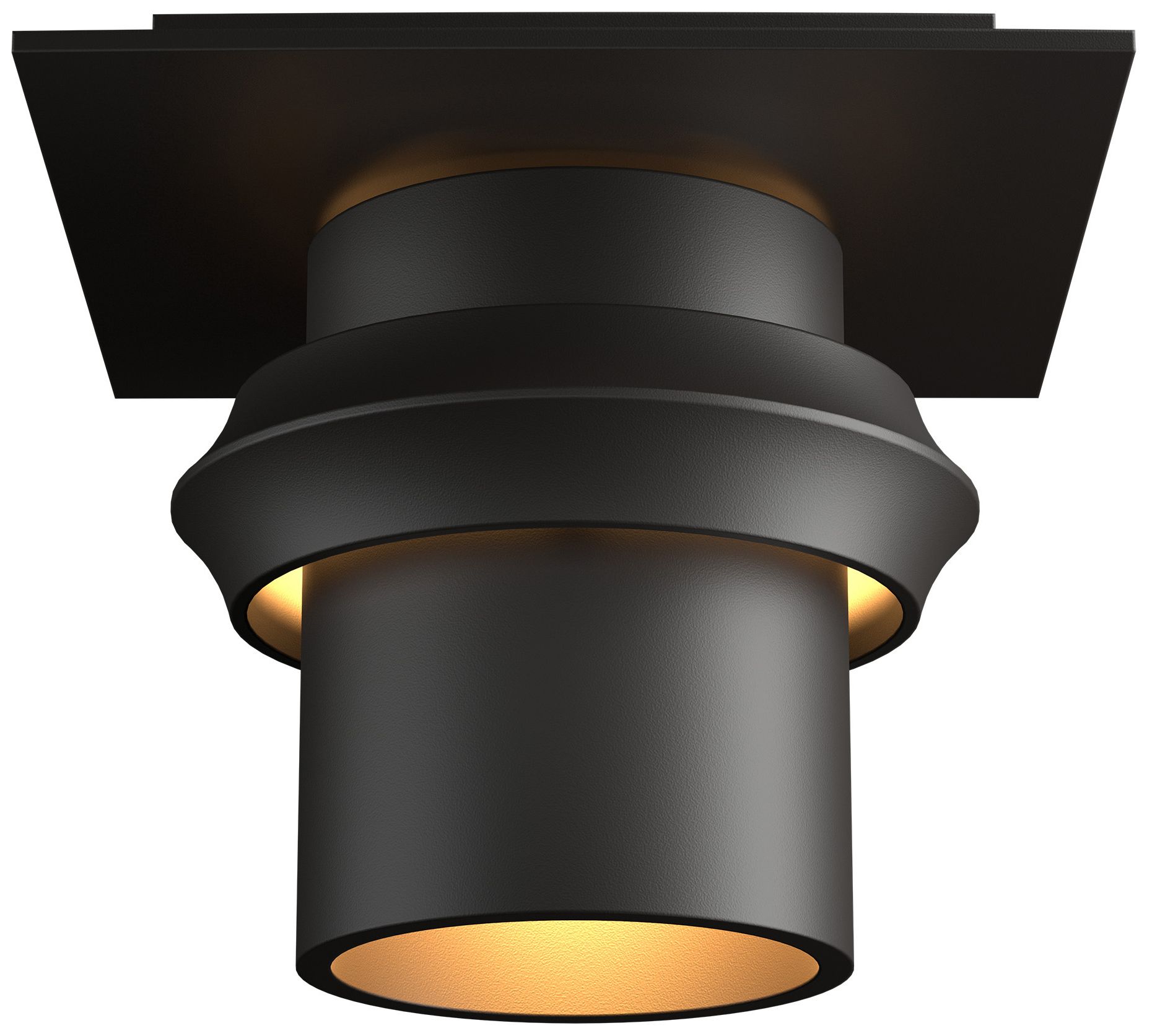 Twilight 6" Small Coastal Bronze Dark Sky Outdoor Semi Flush Made to Order