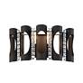 2_Twilight 8.5"H x 16.5"W 2-Light Crystal Wall Sconce in Black