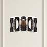 1_Twilight 8.5"H x 16.5"W 2-Light Crystal Wall Sconce in Black