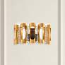1_Twilight 8.5"H x 16.5"W 2-Light Crystal Wall Sconce in Heirloom G