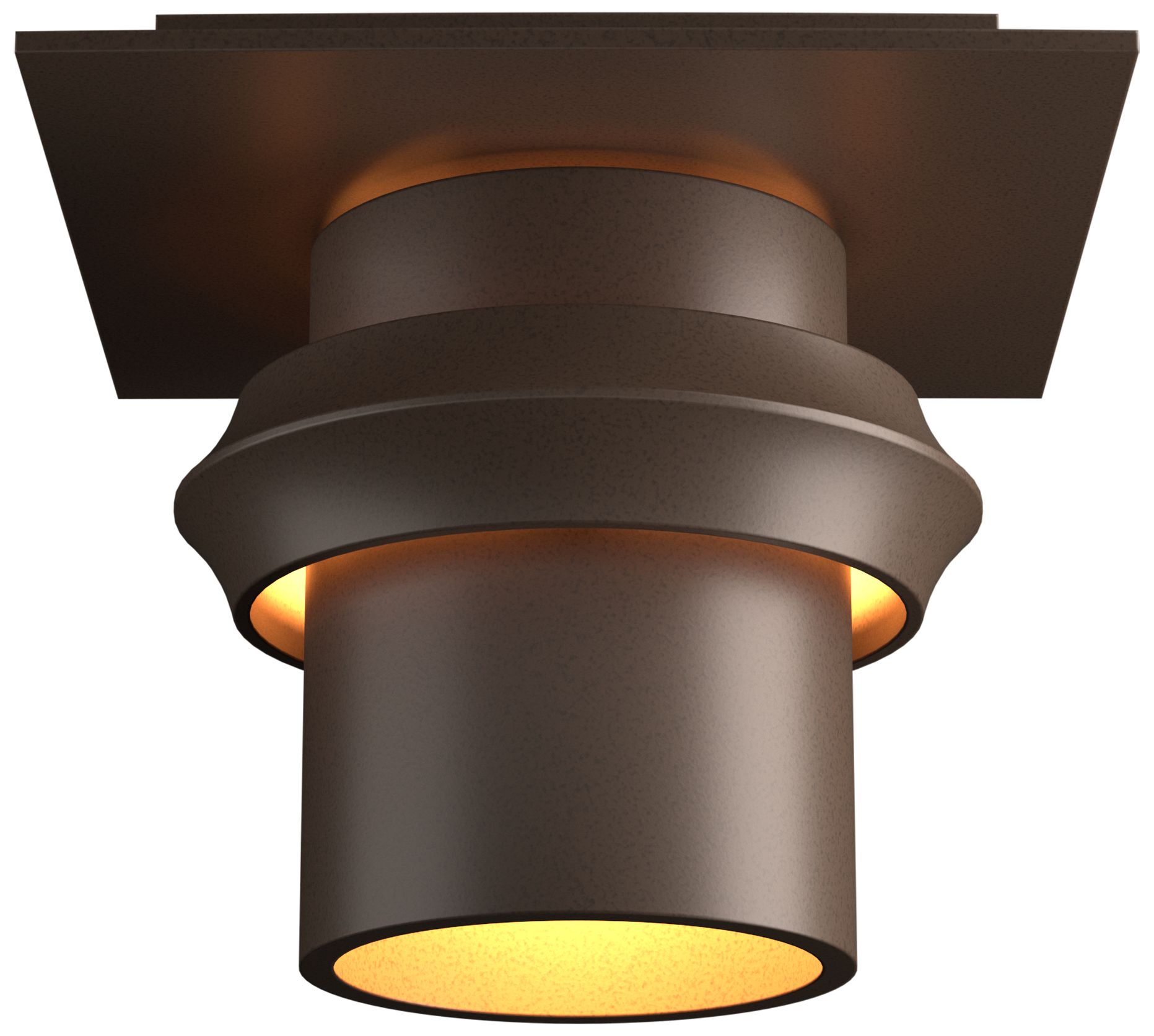 Twilight Small Dark Sky Friendly Outdoor Semi-Flush - Coastal Bronze Finish