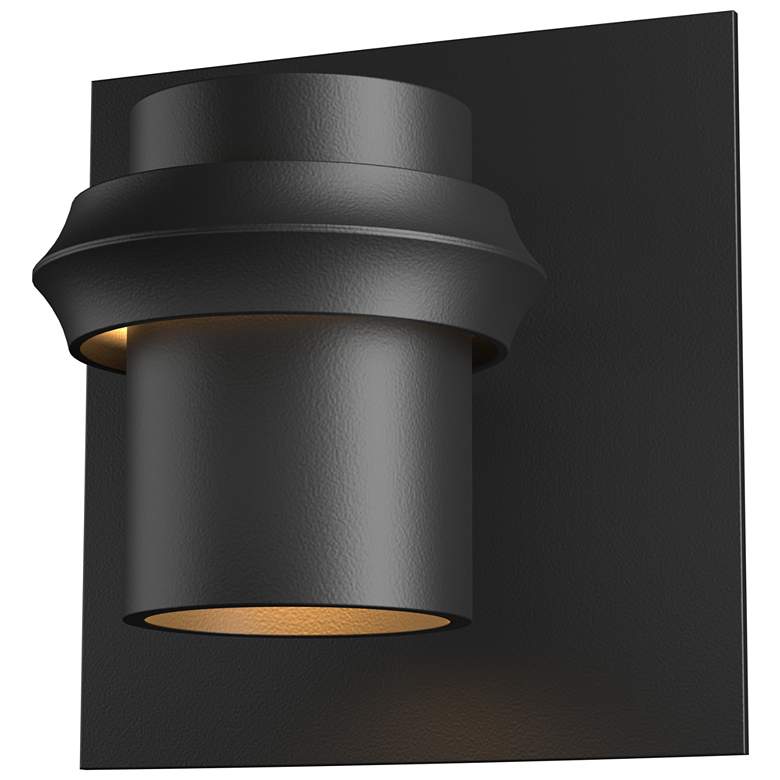Image 1 Twilight Small Dark Sky Outdoor Sconce - Black Finish