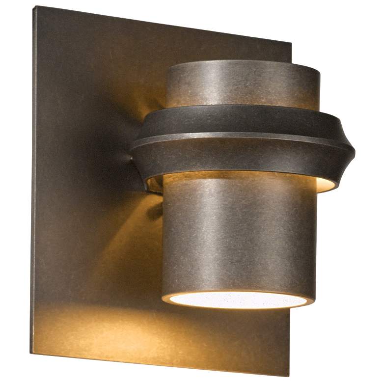 Image 1 Twilight Small Dark Sky Outdoor Sconce - Smoke Finish