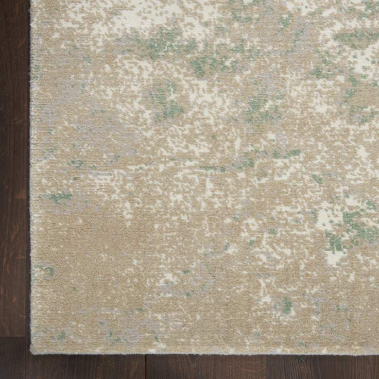 Image 3 Twilight TWI06 5&#39;6 inchx8&#39; Ivory Green Rectangular Area Rug more views