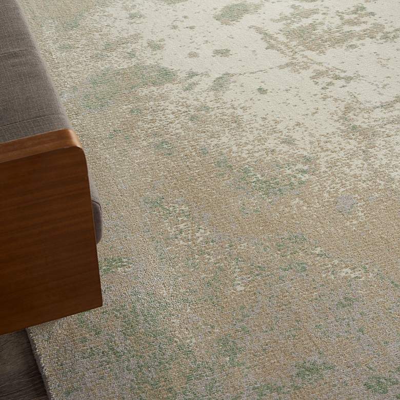 Image 5 Twilight TWI06 5'6"x8' Ivory Green Rectangular Area Rug more views