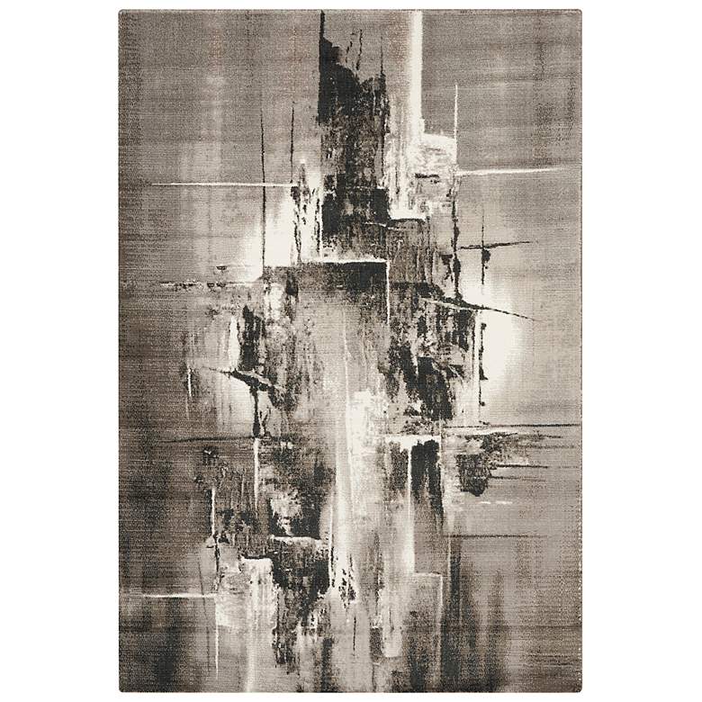 Image 2 Twilight TWI30 5'6"x8' Gray Ivory Rectangular Area Rug