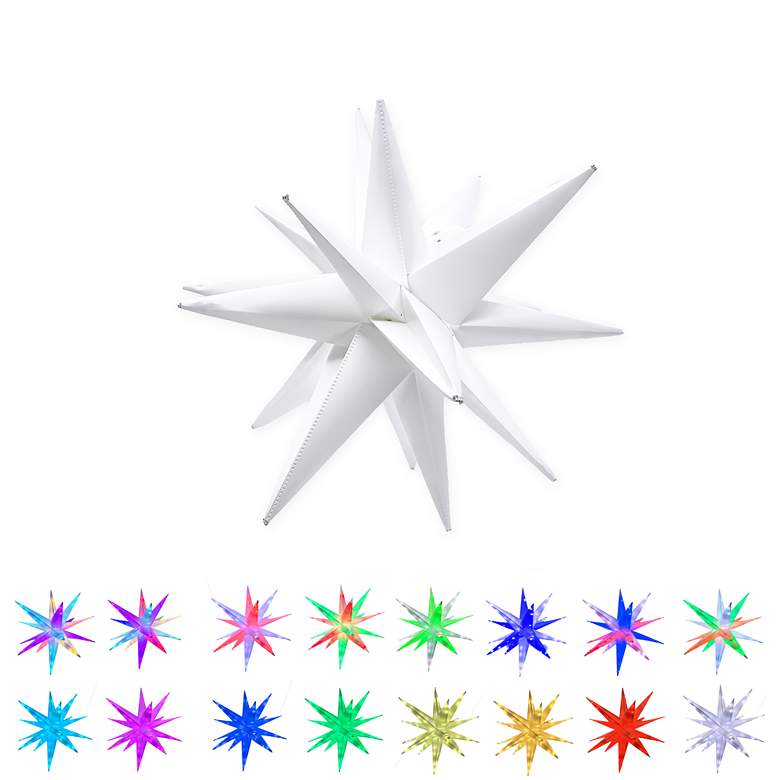 Image 2 Twinklers 15 inch Wide Decorative Indoor/Outdoor LED Star Light more views
