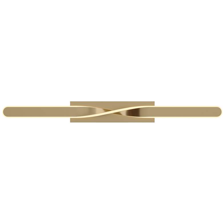 Image 1 Twist 36" LED Vanity - Satin Brass