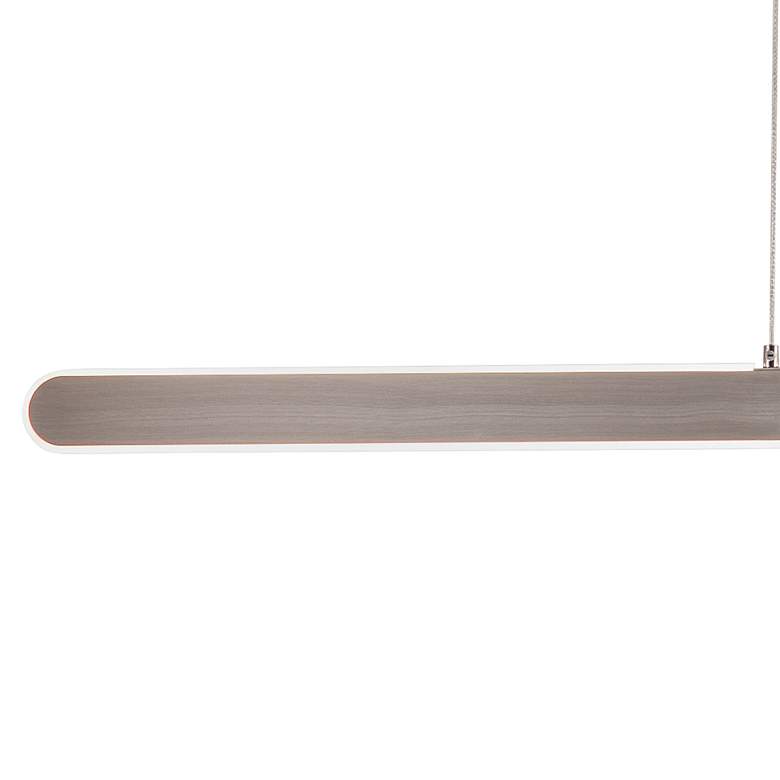 Image 3 Twist 48" LED Pendant - Satin Nickel more views