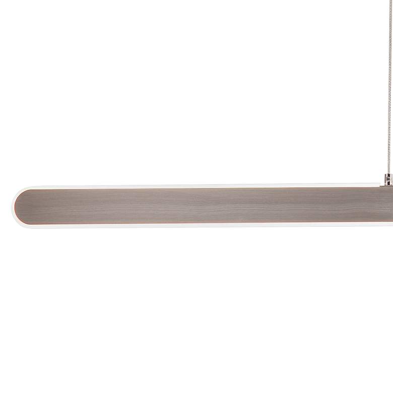 Image 3 Twist 48 inch LED Pendant - Satin Nickel more views